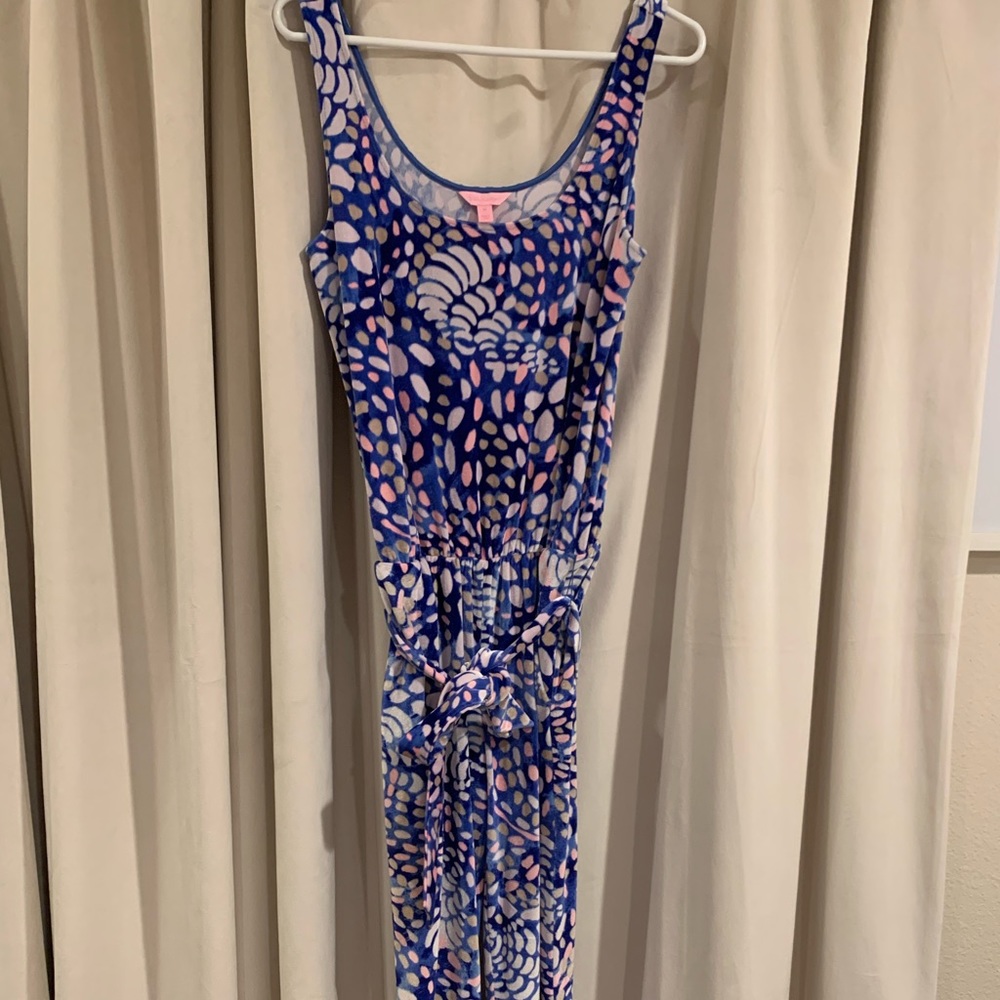 Lilly Pulitzer Velvet Jumpsuit